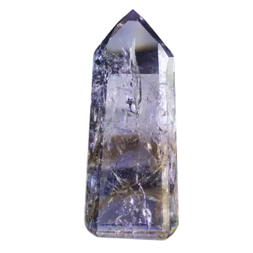 UV-Reactive Powellite Phantom Point growth • electrifying • mysterious